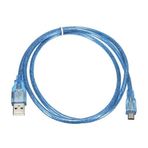 5 Pin Mini Usb Kablo Usb To Mini Usb Şarj Ve Data Kablosu 1m