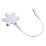 5 Port 3.5mm Kulaklık Çoklayıcı Splitter Kablo iPhone Samsung