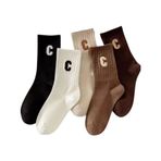 5 RENK C DESENLİ TENIS ÇORAP SET