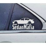 5-series F10 520d 535d Kelebek Cam Araba oto Sticker 19 cm 2 Adet
