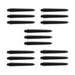 5 SET (15 Adet) 48 mm DARTSAN NYLON DART ŞAFT-SHAFT. Siyah