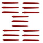 5 SET (15 Adet) 48mm DARTSAN NYLON DART ŞAFT-SHAFT. (KIRMIZI)