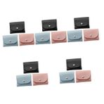 5 Set Lü Gözlük Çantası Seti Kadınlar Için Güneş Gözlüğü Ve Gözlük Saklama Torbası Pratik Ve Dayanıklı Malzeme Kolay Taşıma Renk Seçenekleriyle 3 Adet*5