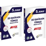 5. Sınıf 20 Dakikada Türkçe Öğrenci Defteri