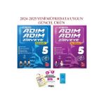 5.Sınıf Adım Adım Etkinlikli Matematik ve Fen Bilimleri Konu Anlatımlı Soru Bankası Seti+Sts Deneme