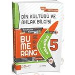 5. Sınıf Din Kültürü ve Ahlak Bilgisi Bumerang Soru Bankası-Günay Yayınları