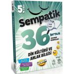 5. Sınıf Din Kültürü Ve Ahlak Bilgisi Sempatik 36 Haftalık Kazanım Denemeleri Ünlüler Karması