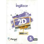 5.Sınıf İngilizce 2D Ders Defteri