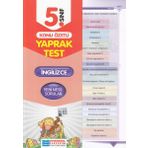 5. Sınıf İngilizce Konu Özetli Yaprak Test Evrensel İletişim Yayınları