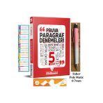 5. Sınıf Paragraf Denemeleri Ve Faber Poly Matic Versatil 0.7 Mm Kalem+Sezgistore Cetvelli Ayraç