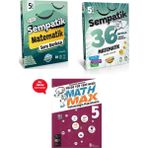 5.sınıf Sempatik Matematik Soru Bankası +36 Haftalık Kazanım Denemeleri (Hediyeli)