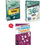 5.sınıf Sempatik Türkçe Soru Bankası +36 Haftalık Kazanım Denemeleri (Hediyeli)