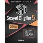 5. Sınıf Sosyal Bilgiler 3 Boyut Soru Bankası-Tudem Yayınları