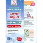 5. Sınıf Sosyal Bilimler Yaprak Test Bulut Eğitim Yayınları