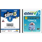 5.sınıf Süper Türkçe (B) Soru Bankası - 36 Haftalık Görev Türkçe Deneme