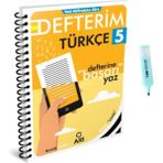 5. Sınıf Türkçe Akıllı Defterim (Yeni Müfredat) - Seçenek 1