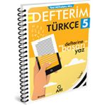 5 Sınıf Türkçe Defterim - Tekil Ürün