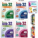 5. Sınıf Türkçe Matematik Fen Sosyal Bilgiler KOD32 Tekrar Alıştırma Test Soru Ingilizce Yaprak