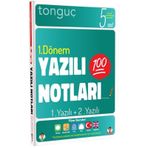 5. Sınıf Yazılı Notları 1. Dönem 1 ve 2. Yazılı-Tonguç Akademi Yayınları