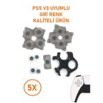 5 Takım Ps5 V3 Bdm 030 Kol Uyumlu İç Lastik Takımı Gri Renk