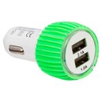 5 Volt 2.1 Amper Çift Usb'Li Oto Çakmaklık Araç Şarjı Renk Siyah