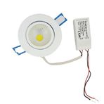 5 WATT LED SPOT TRAFOLU BEYAZ KASA GÜN IŞIĞI (YCE-N0) (2 ADET)