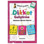 +5 Yaş Dikkatli Çocuklar Dikkat Geliştirme-Kukla Yayınları