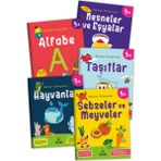 5+ Yaş Eğitici Tanımlama Etkinliği “5 Yaş Noktaları Birleştirelim” Eğlenceli Okul Öncesi Set 5 Kitap