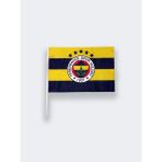 5 Yıldız Fb Logo Sallama Bayrak 30 x 45 cm Fenerbahçe Renkleriyle Göz Alıcı Polyester Tasarım