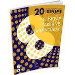 5 Yıldız Yayınları 8. Sınıf T.C İnkılap Tarihi ve Atatürkçülük 20'li Deneme