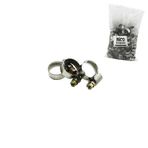 50 ADET 13-19MM METAL HORTUM KELEPÇE TORK AYARLI - AYARLANABİLİR KLİPS (4604)