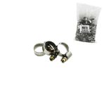 50 ADET 13-19MM METAL HORTUM KELEPÇE TORK AYARLI - AYARLANABİLİR KLİPS (5264)
