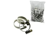 50 Adet 20-32Mm Metal Hortum Kelepçe Tork Ayarlı - Ayarlanabilir Klips (5067)