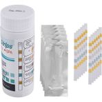 50 Adet 6'sı 1 Arada Yüzme Havuzu Ph Test Kağıdı Kalan Klor Ph Değeri Alkalinite Sertlik Test Şeridi Ph Test Cihazı (Yurt Dışından) - ölçüm