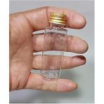 50 Adet Boş Gold Kapaklı Kolonya Şişesi Doldurulabilir Cep Plastik Parfüm Şişesi 30 Ml 8697431708736