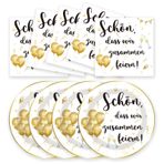 50 adet doğum günü peçetesi, kağıt tabak, "Schön, dass wir zusammen feiern,25 x 17,8 cm, tatlı tabağı, 25 x 16,5 cm, peçete, parti, tek kullanımlık set, kağıt tabak seti, doğum günü, piknik, parti
