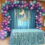 50 Adet Parti Balonu (Mor-Pembe-Lila-Mavi)