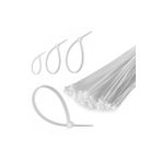 50 Adet Plastik Cırt Kelepçe Kablo Bağı Kablo Düzenleyici-4.8 X 380 MM