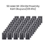 50 Adet SARKEY SR-204 EM Stand-Alone Proxmty Kart Okuyucu (125 Khz)