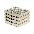 50 Adet Yuvarlak Neodyum Mıknatıs, 5x2 Mm, Güçlü Magnet, N35 Kalite