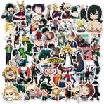 50 Adet/paket My Hero Japonya Anime Çıkartmalar Dıy Kaykay Gitar Dizüstü Bilgisayar Için (Yurt Dışından) - Kutu Oyunları
