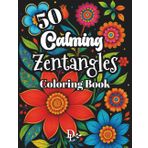 50 Calming Zentangles Coloring Book