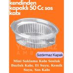 50 Cc Kullan At Sos Ve Kemik Suyu Dondurma Kabı 24 Lü Sızdırmaz Kapaklı
