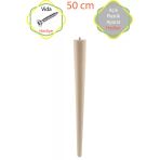 50 Cm Ahşap Ham Ayak Kütük Masa Orta Sehpa Zigon Ayağı