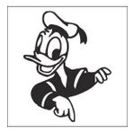 50 cm Duck Folyo Sticker