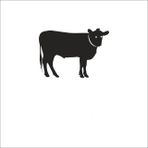 50 cm İnek Folyo Sticker