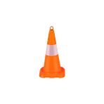 50 cm Kırılmaz Trafik Konisi (Reflektifli) UT 5002