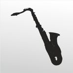 50 cm Klarnet Folyo Sticker
