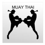 50 cm Muay Thai Folyo Sticker