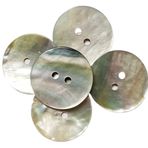 50 düğme anne inci / doğal kabuk - 20 mm - dikiş accesory * imal edilmiş ve İspanya'dan gönderilir *